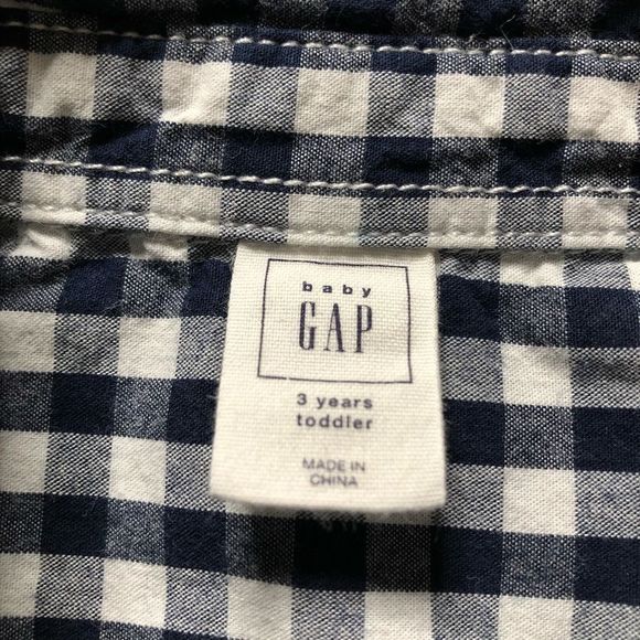 💙Baby Gap Button Down Shirt 💙 - Picture 2 of 4